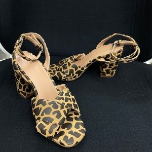 Giraffe Printed Heels